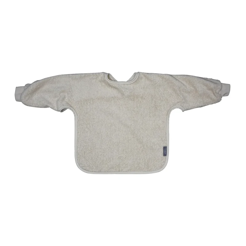 Quax Bib Latz mit Ärmeln clay