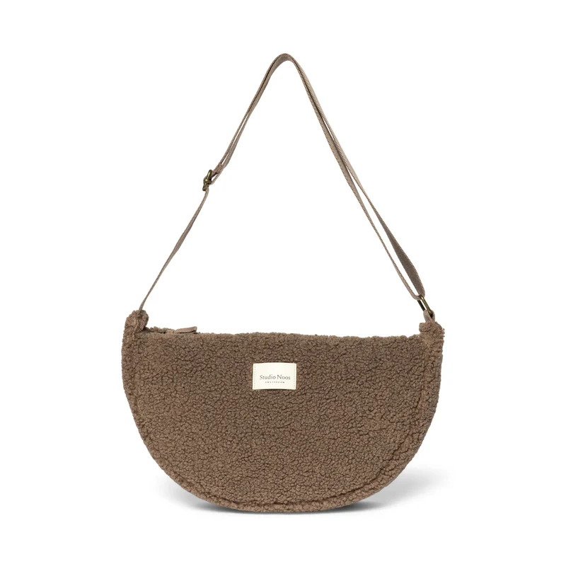 STUDIO NOOS Umhängetasche Brown Teddy Fanny Pack