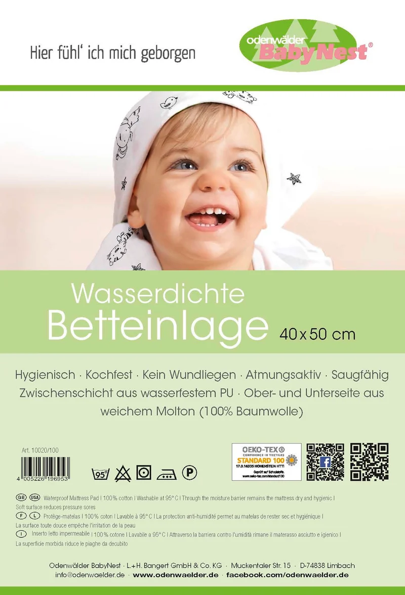 Wasserdichte Betteinlage Premium