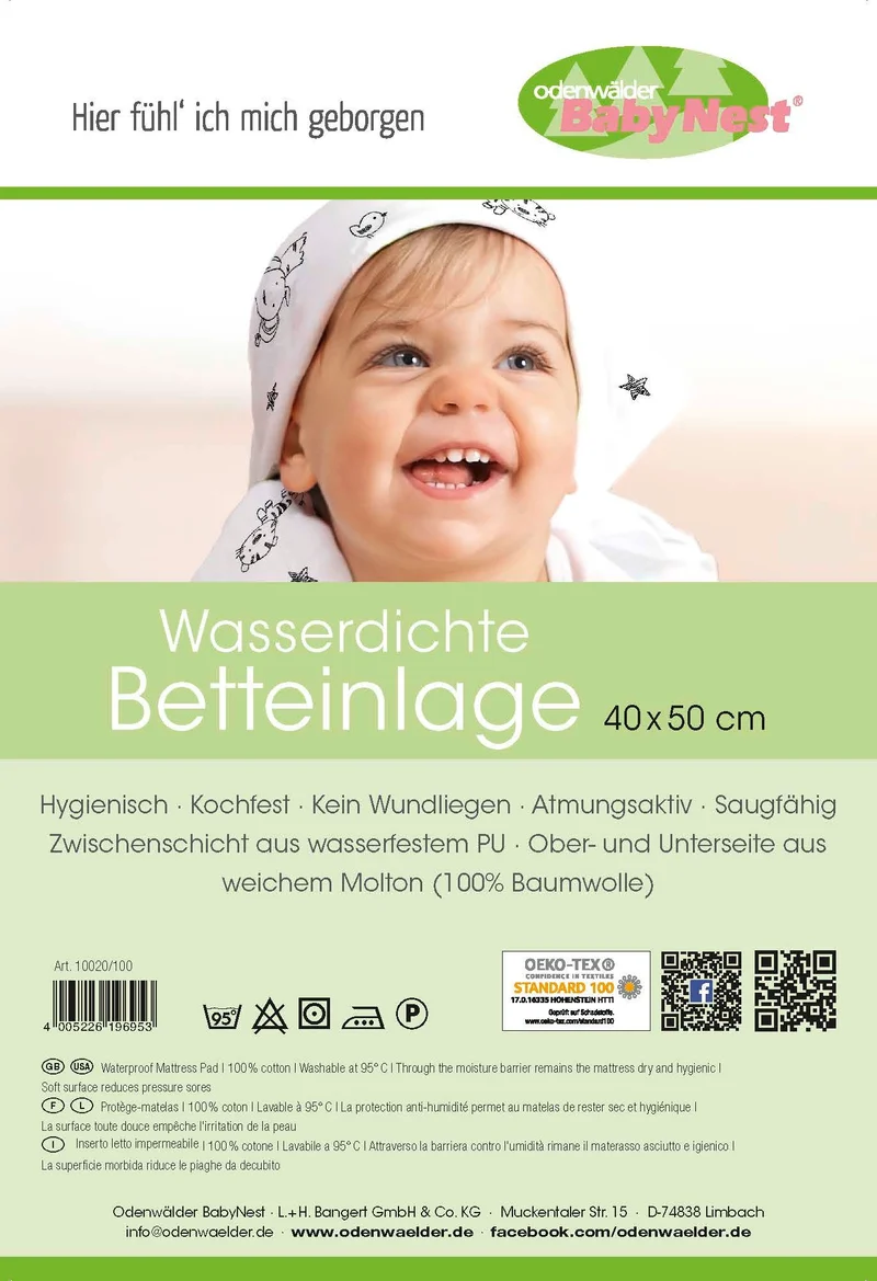 Wasserdichte Betteinlage Premium