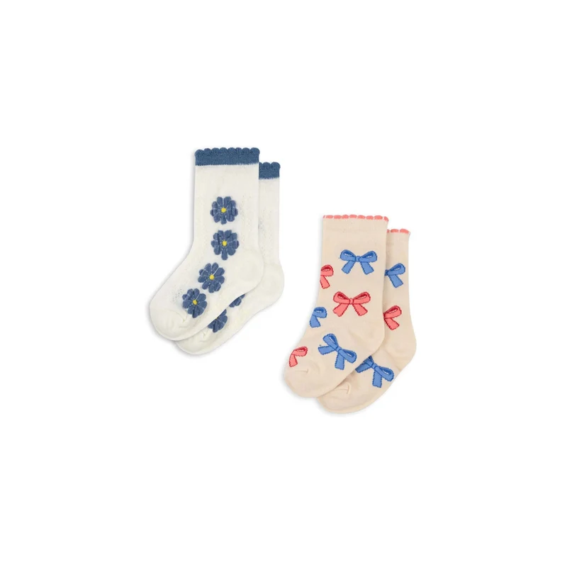 Konges Slojd socken bow mix 2er-pack