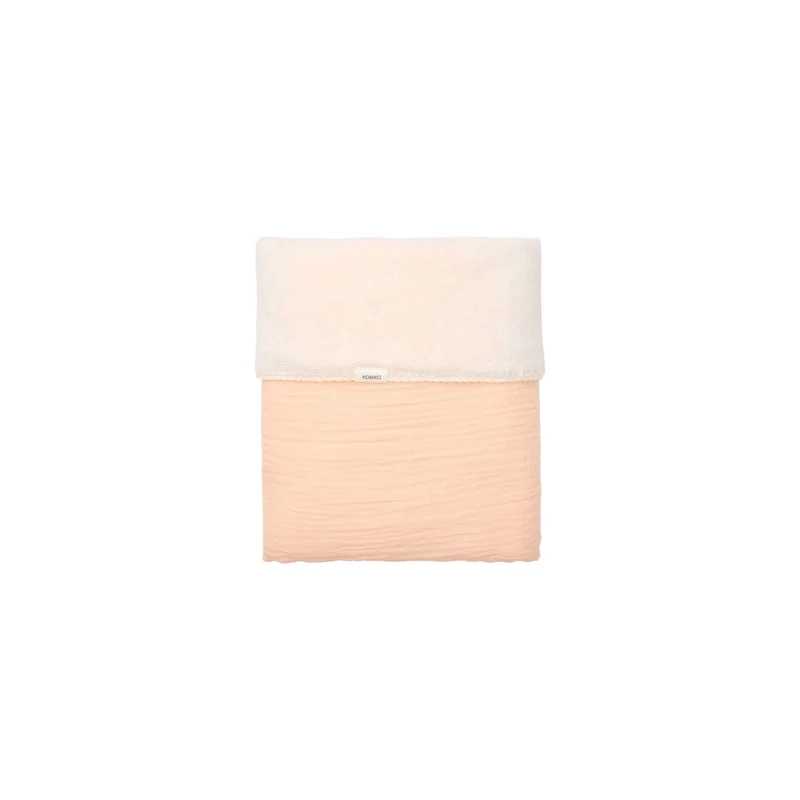 koeka Babydecke Plüsch Faro peach 75x100