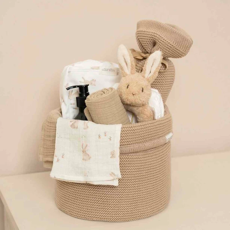 Little Dutch Musselintuch Swaddles 70X70 Baby Bunny / Beige