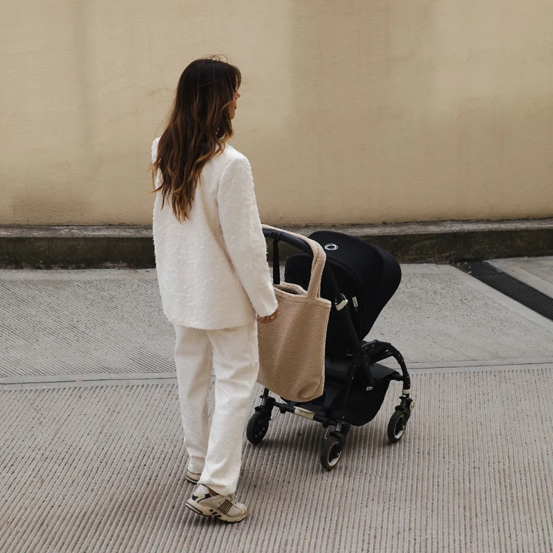 studio noos Teddy Mom-Bag wollweiß
