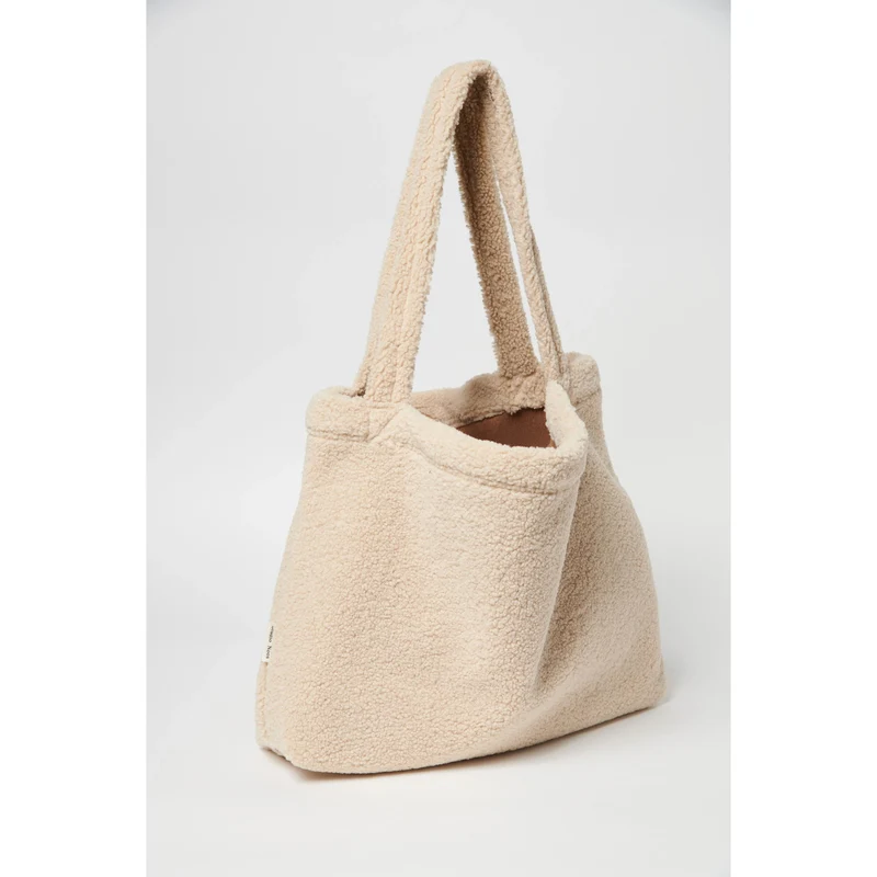 studio noos Teddy Mom-Bag wollweiß