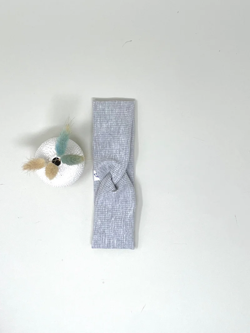 Stirnband Grey