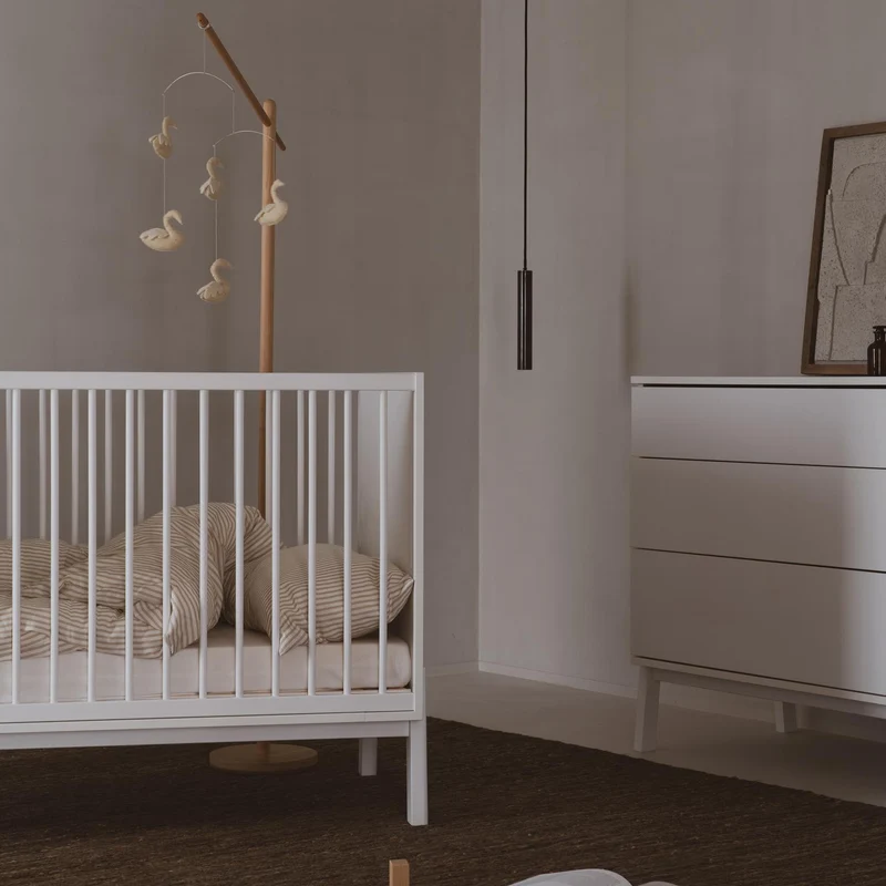 Quax Ashi Babybett 120x60 cm - cream