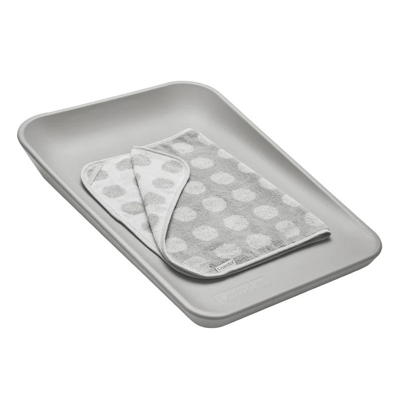 Leander Topper für Wickelkissen Matty cool grey