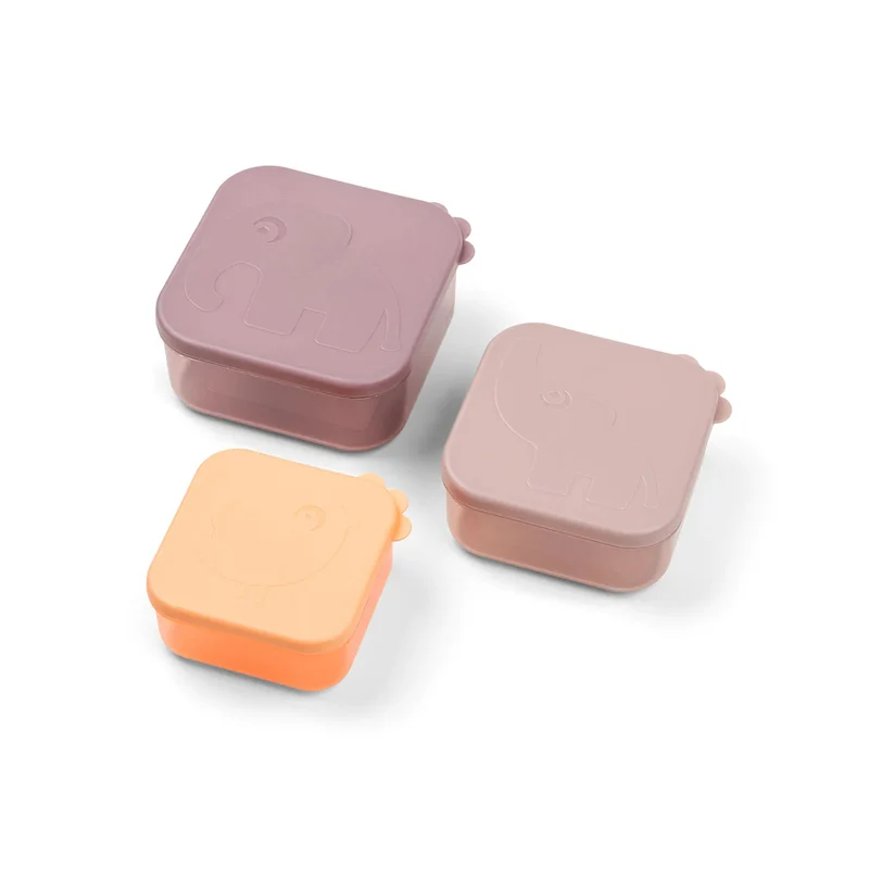 Done by deer - snack box 3er set - deer friends - puder