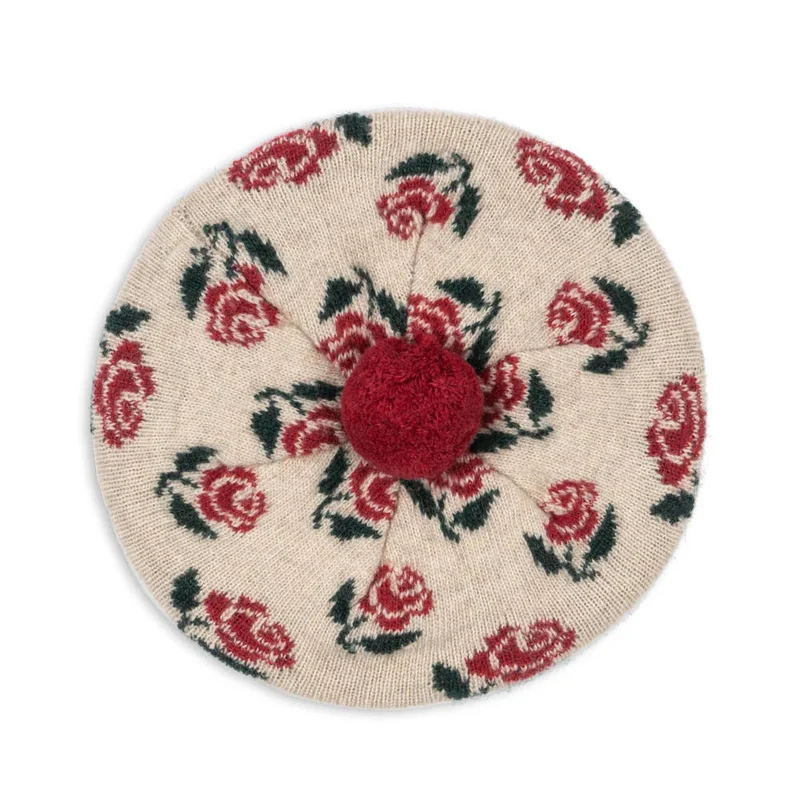 Konges Slojd belou mütze rose