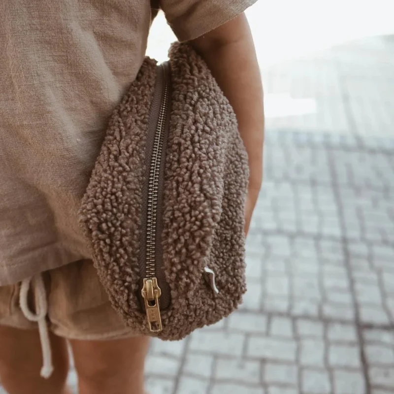 STUDIO NOOS BRAUNE TEDDY KOSMETIKTASCHE