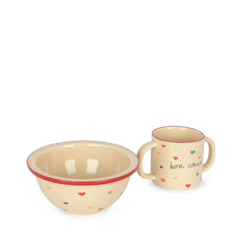 Konges Slojd CERAMIC CUP AND BOWL BON COUER
