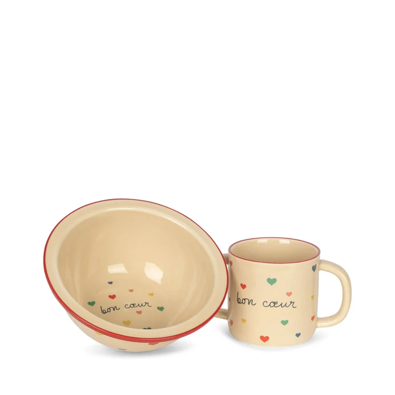 Konges Slojd CERAMIC CUP AND BOWL BON COUER