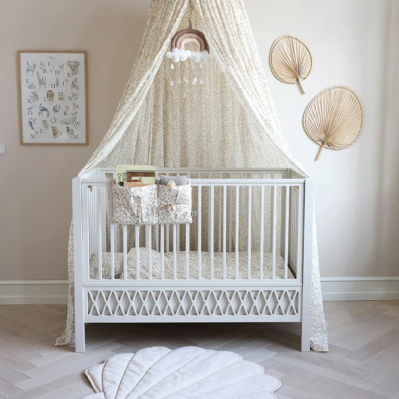 Cam Cam Harlequin Babybett 60x120 cm - sand