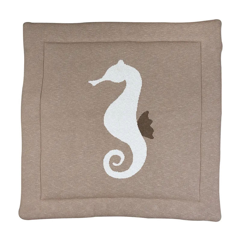 Quax SPIELDECKE/ KRABBELDECKE 100x100 cm Seahorse