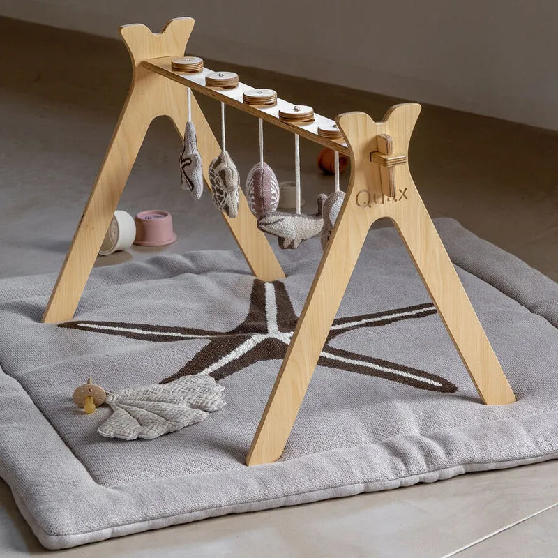 Quax SPIELDECKE/ KRABBELDECKE 100x100 cm Starfish