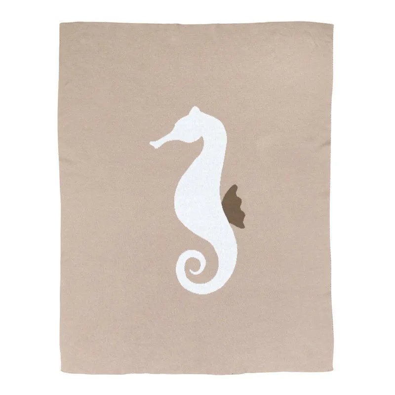 Quax Baby-Decke - 80x100 cm - Seahorse