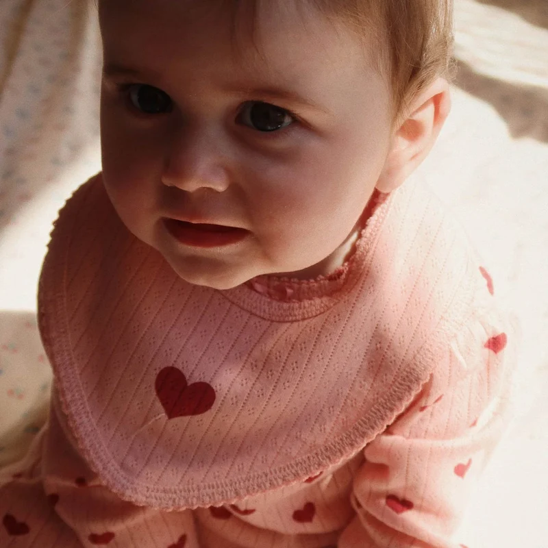 Konges Slojd Lätzchen MELLOW ROSE