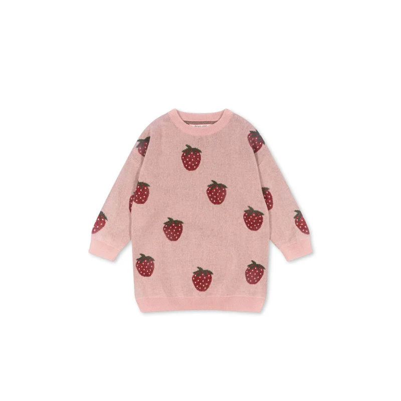 Konges Slojd Strickkleid - lapis STRAWBERRY