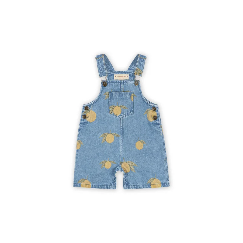 Konges Slojd latzhose margot lemon denim