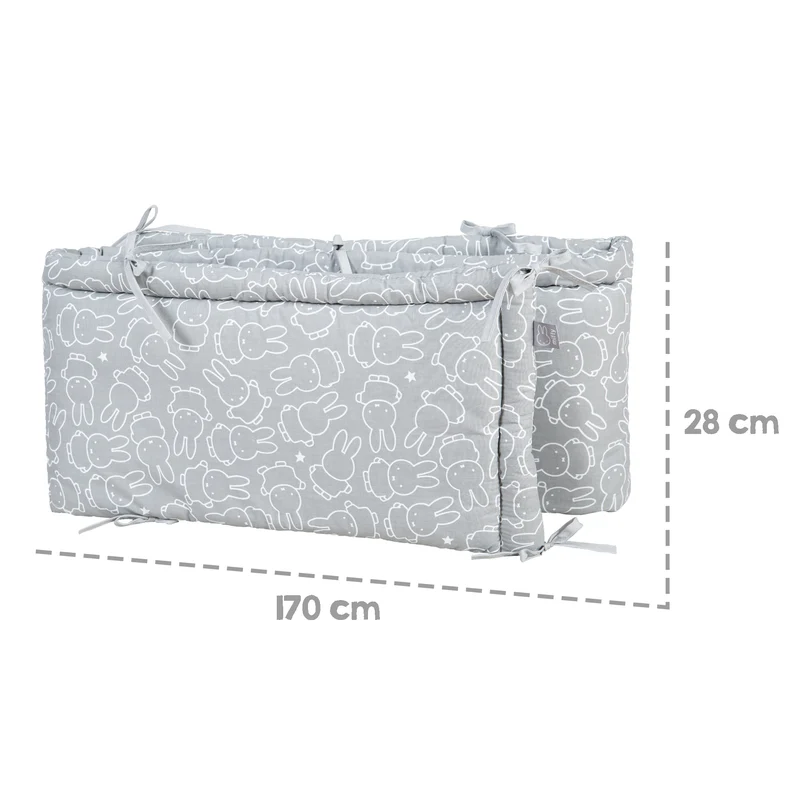 Babynest miffy - in Grau
