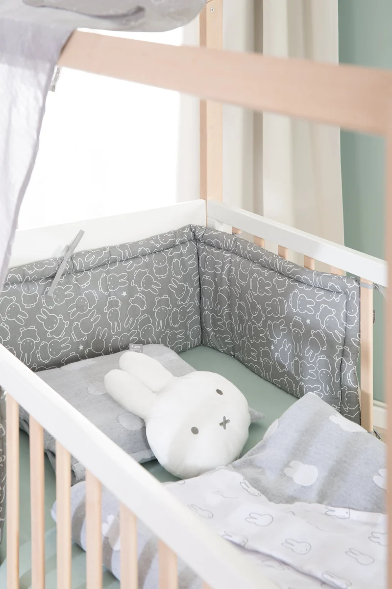 Babynest miffy - in Grau