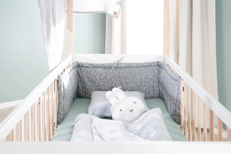 Babynest miffy - in Grau