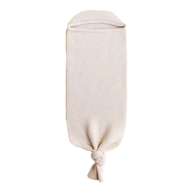 Hvid Cocoon Decke Merino cream