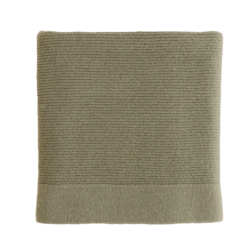 Hvid Babydecke Gust Merino artichoke 70x95 cm