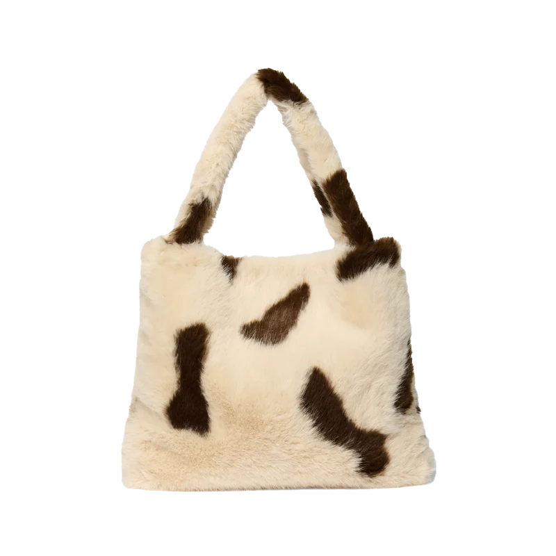Studio Noos Mom Bag Cacao kunstfell
