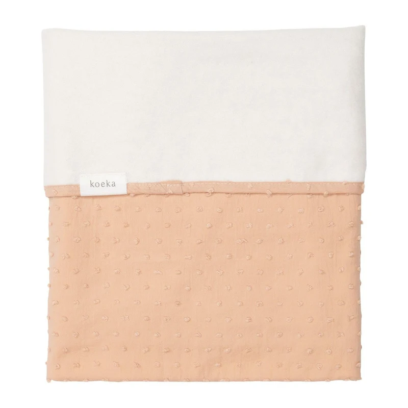 koeka babydecke cotton fleece napa desert sun