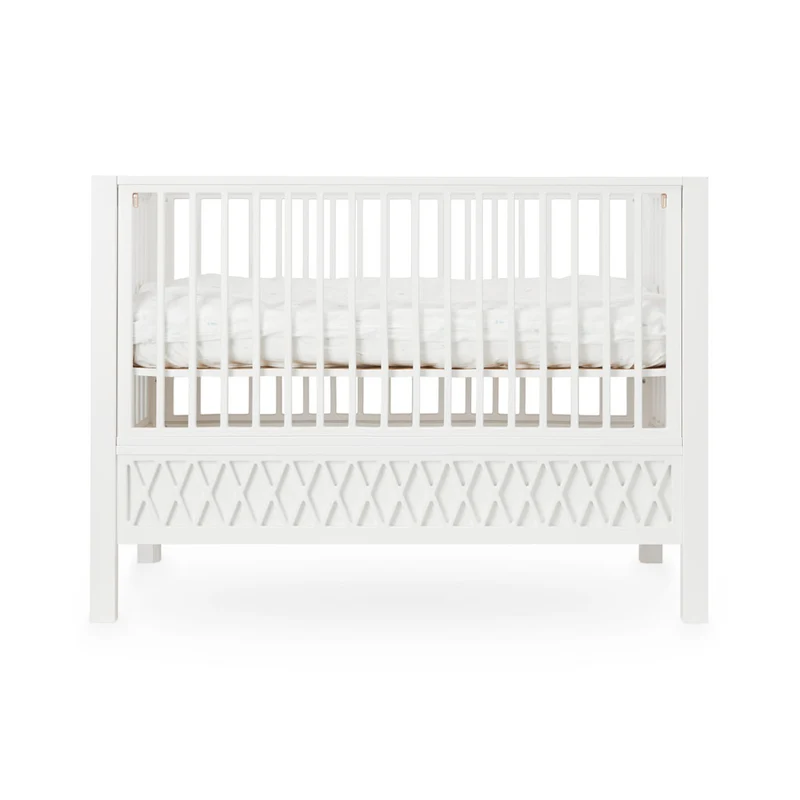 Cam Cam Harlequin Babybett 60x120 cm - weiß