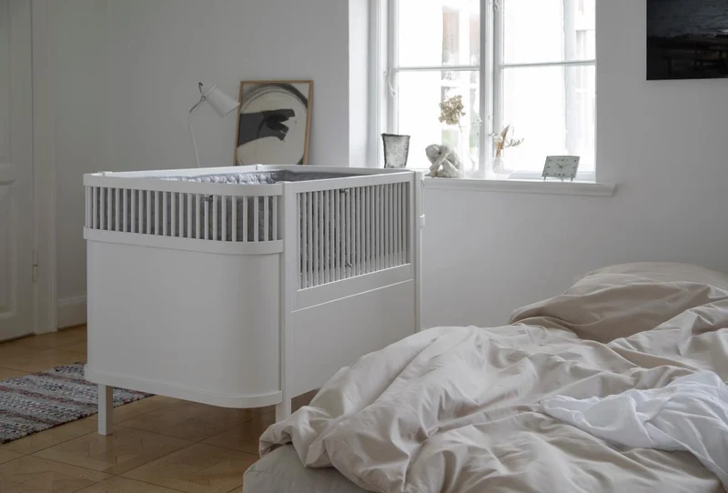 Sebra Baby- & Juniorbett weiß