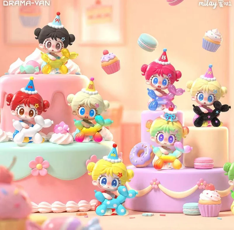 🌈 Rainbow Puppy Party（Whole Box 9pcs）