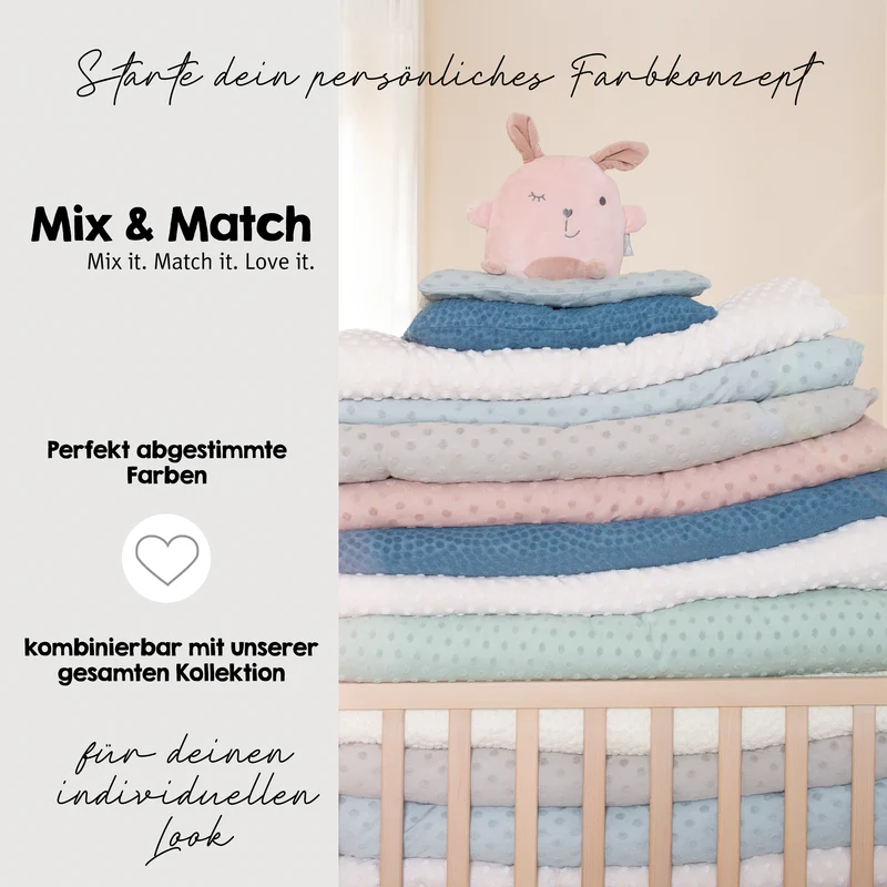 Spannbettlaken 'Seashells Indigo' - GOTS & Oeko Tex 100 zertifiziert - Jersey - Blau