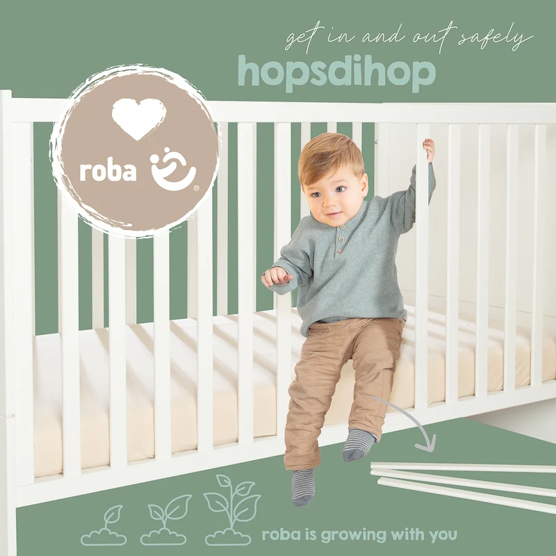 Kinderzimmer Set 3-teilig 'Momo' - Griffe aus Massivholz - Cashmere / Tristan Eiche