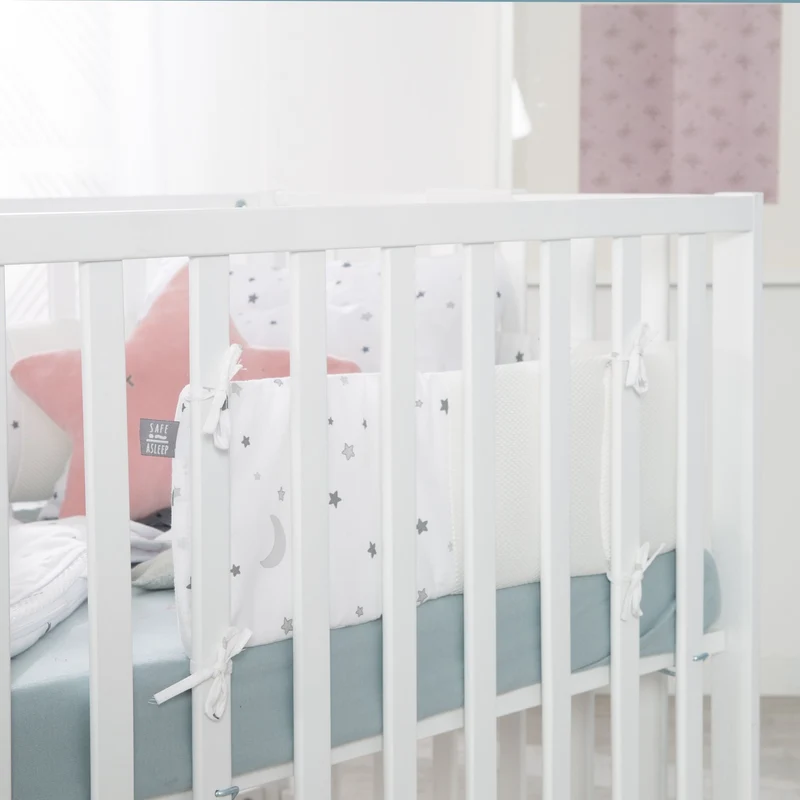 "safe asleep®" Nestchen – Easy Air "Sternenzauber", luftzirkulierend, mit AIR-Balance-System