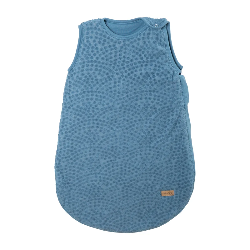 Schlafsack 70 - 90 cm 'Seashells Indigo' - Bio-Baumwolle - GOTS & Oeko-Tex zertifiziert