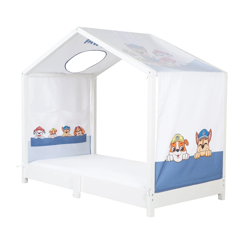 Hausbettbezug 70 x 140 cm 'Paw Patrol' - Weiß / Blau