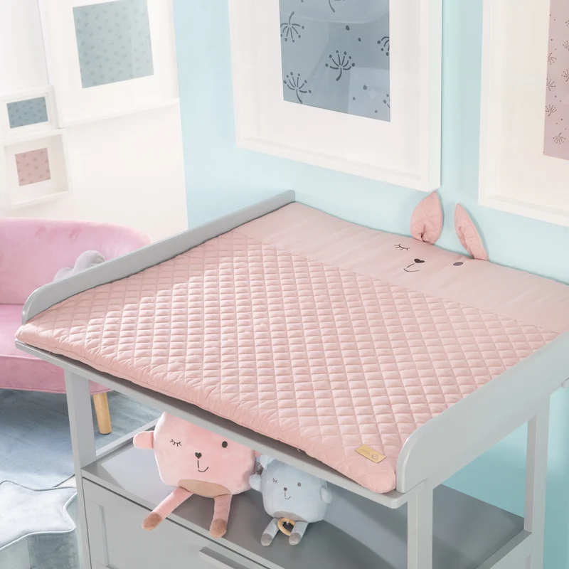 Krabbeldecke "roba Style" – 85 x 75 cm, Spielbogen mit 5 Elementen "Lily"