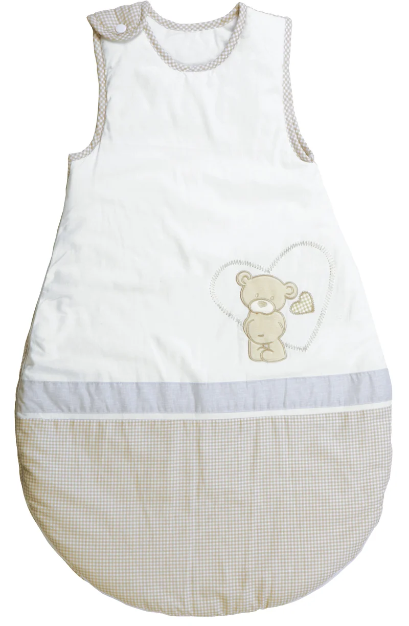 Schlafsack "Liebhabär" – 70 cm, ganzjähriger Babyschlafsack, atmungsaktive Baumwolle, unisex