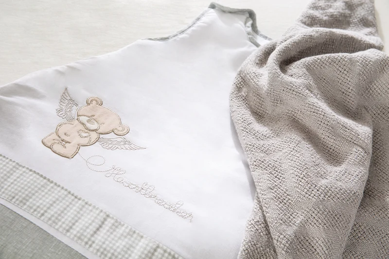 Schlafsack "Heartbreaker" – 70 cm, ganzjähriger Babyschlafsack, atmungsaktive Baumwolle, unisex