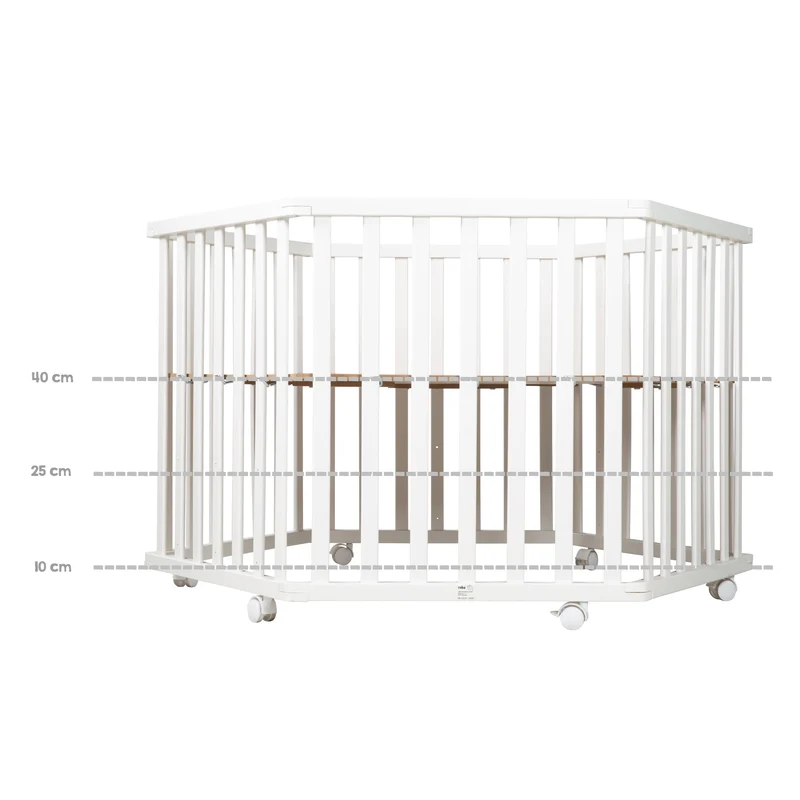 Bundle "roba Style" – inkl. Laufgitter 6-eckig & geprüfter Laufgittermatratze