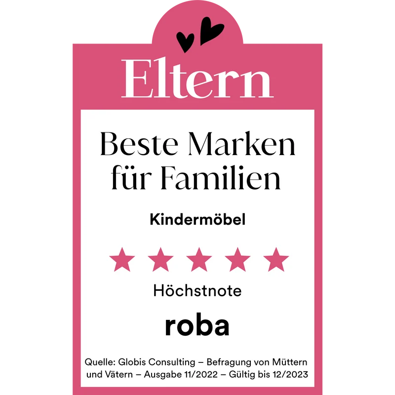 Kindermöbelset "Lucy‘ – 2-teilig, inkl. Kombi-Kinderbett 70 x 140 cm, Wickelkommode breit