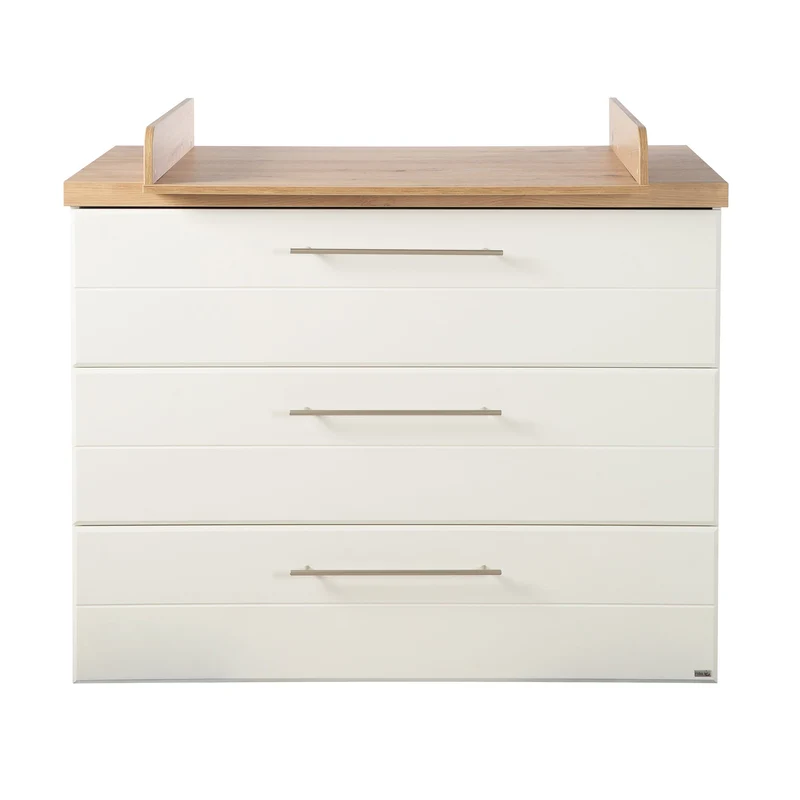Zimmerset "Nele‘ 2-teilig – inkl. Kombi-Kinderbett 70 x 140 cm, Wickelkommode breit