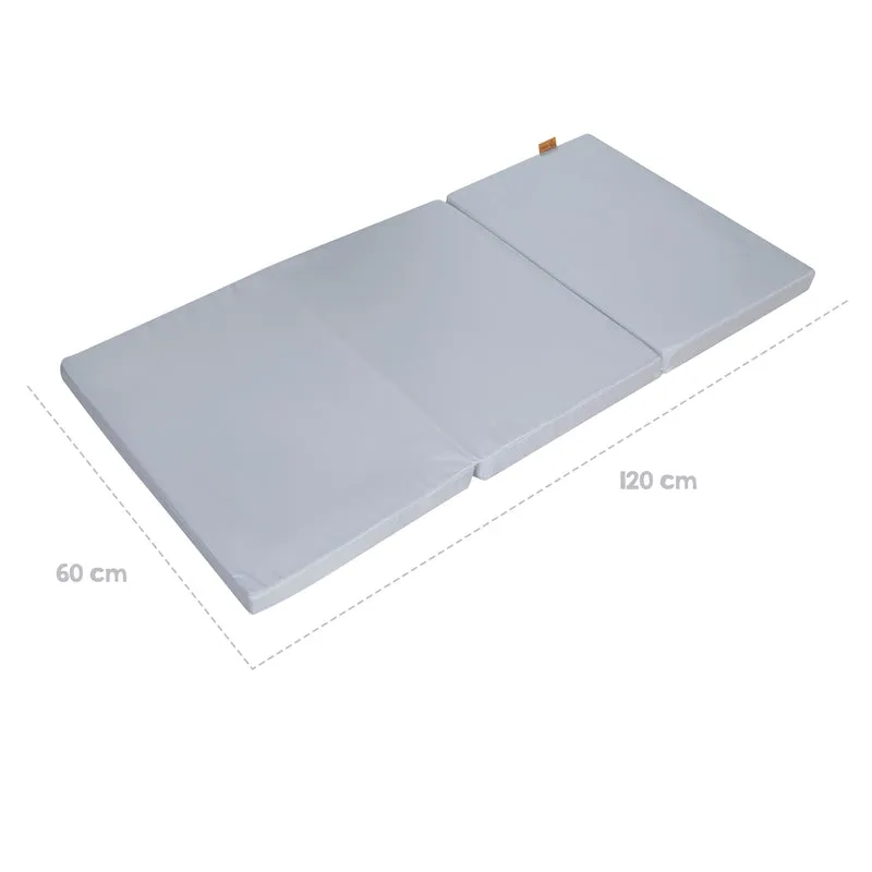 Reisebettmatratze 60 x 120 cm 'roba Style grau' inkl. Tragetasche