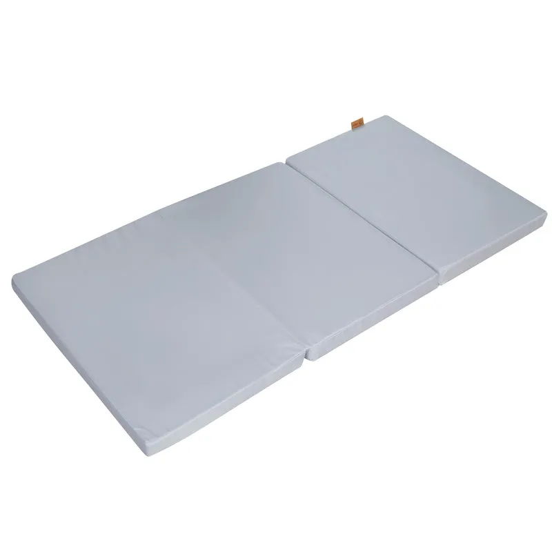 Reisebettmatratze 60 x 120 cm 'roba Style grau' inkl. Tragetasche