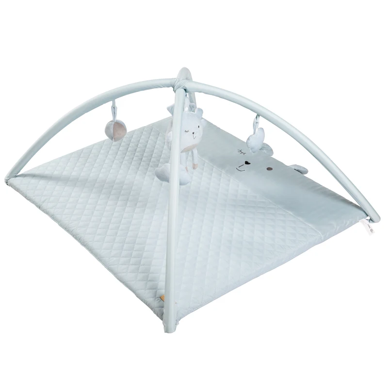 Krabbeldecke "roba Style" – 85 x 75 cm, Spielbogen mit 5 Elementen "Benny"