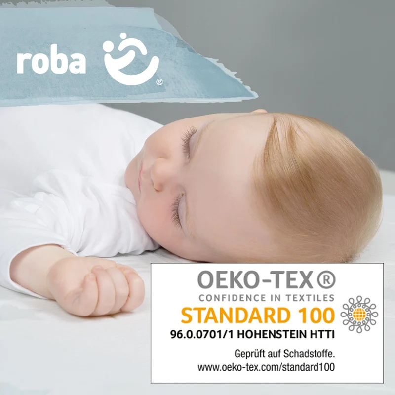 Wiegenmatratze "safe asleep®" – Air Balance Plus, 40 x 90 x 5,5 cm, für optimales Schlafklima