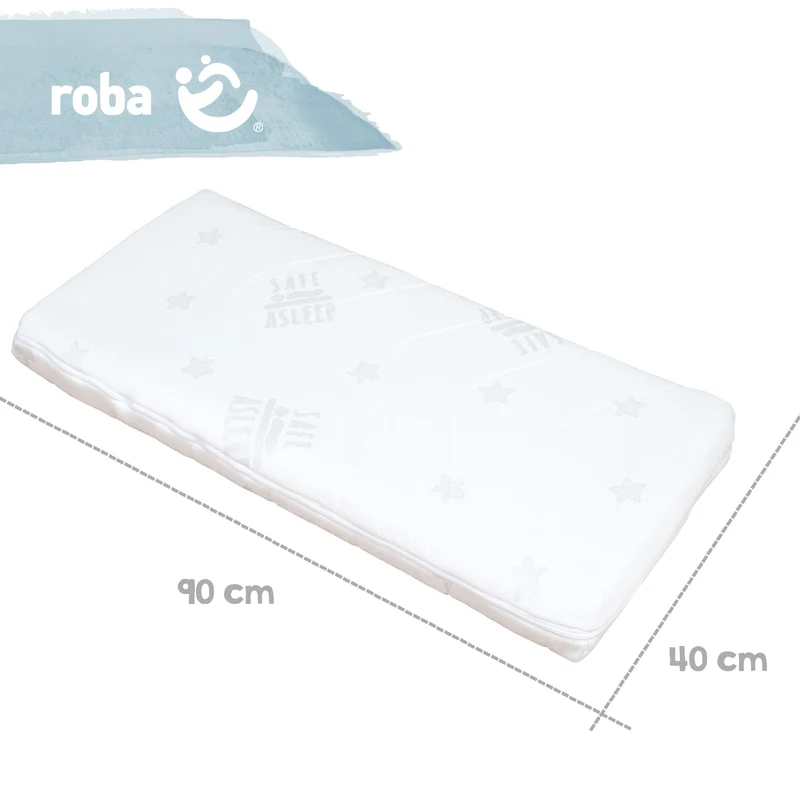 Wiegenmatratze "safe asleep®" – Air Balance Plus, 40 x 90 x 5,5 cm, für optimales Schlafklima